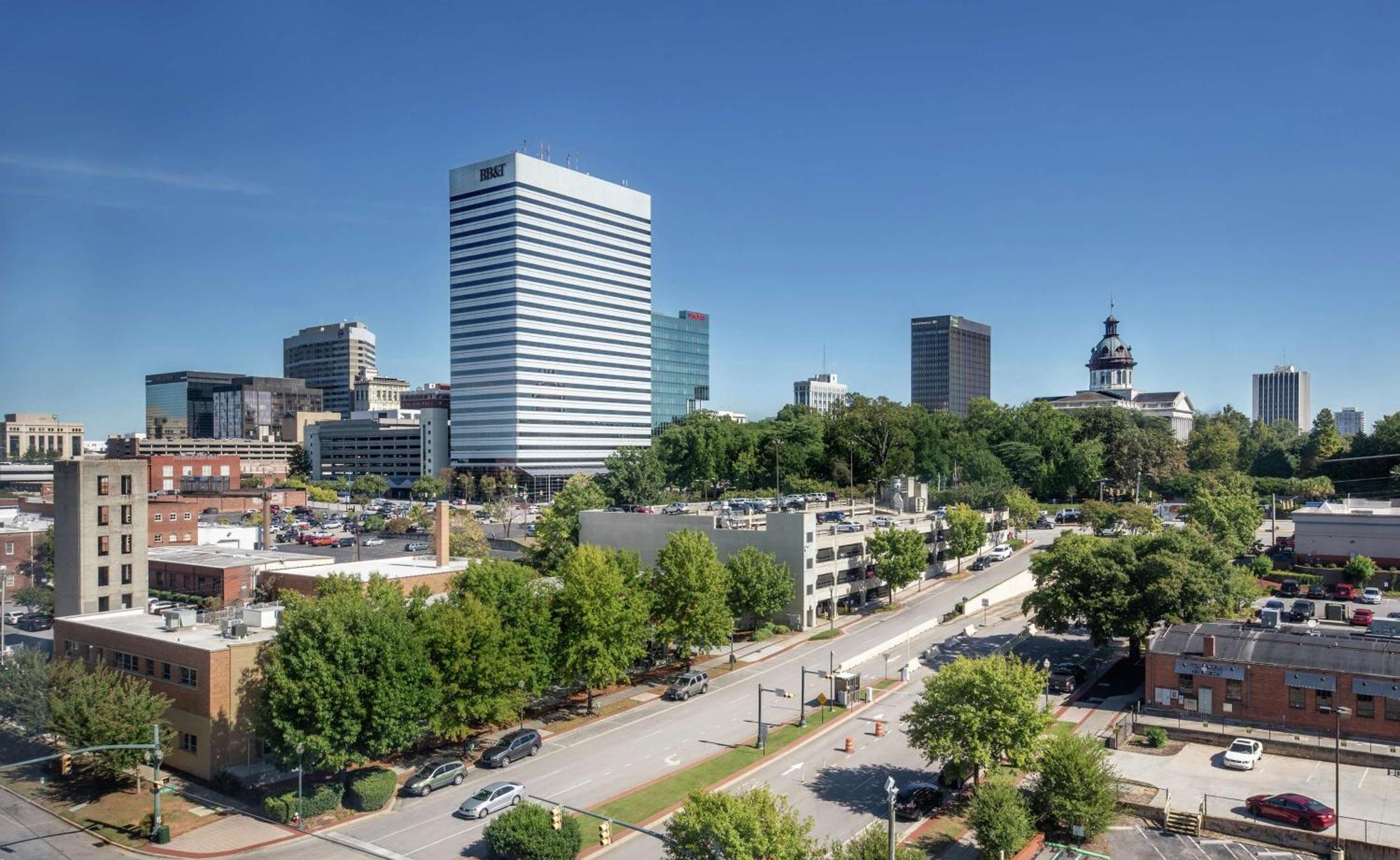 Hilton Columbia Center Hotel Exterior foto