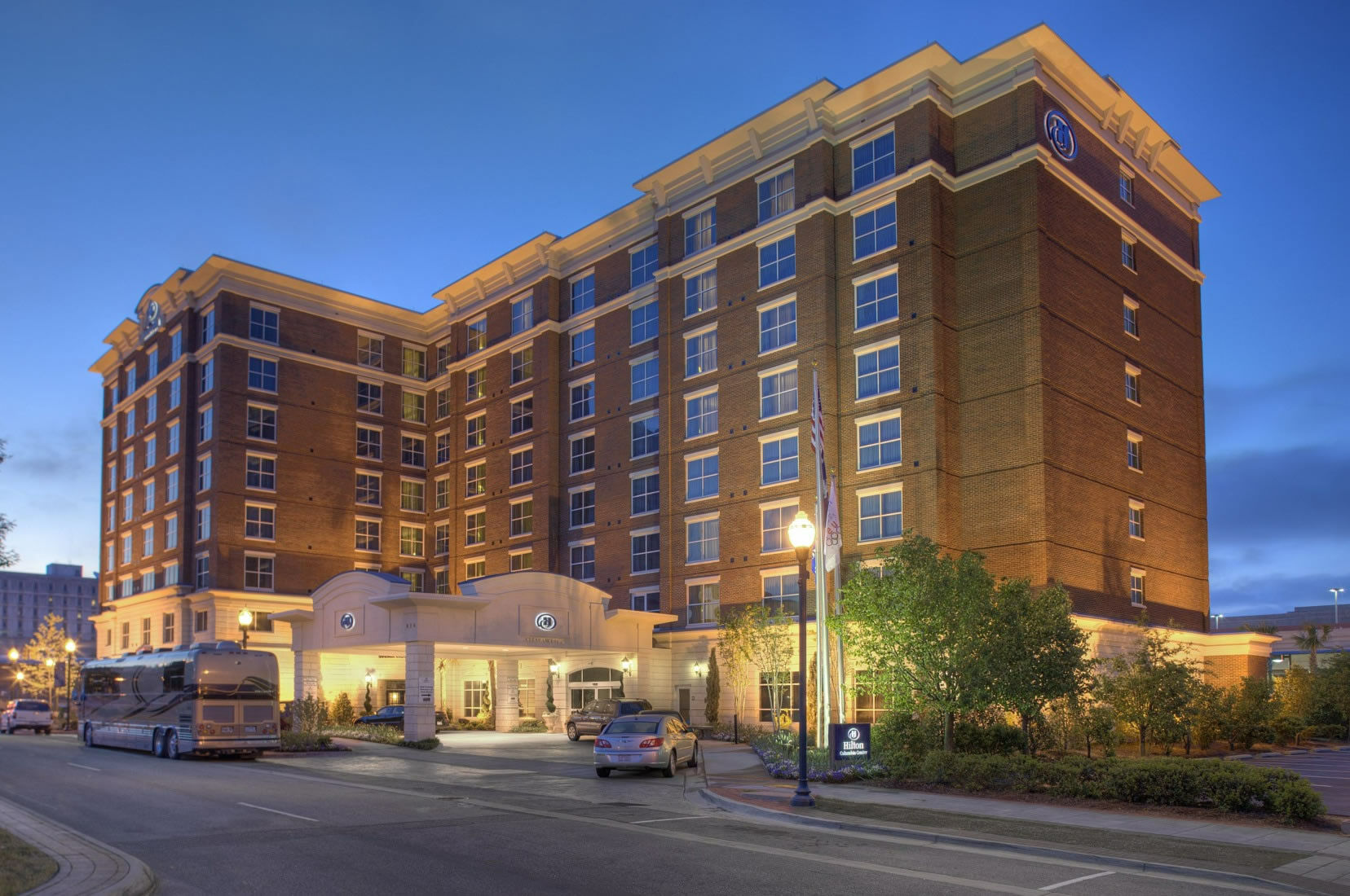 Hilton Columbia Center Hotel Exterior foto